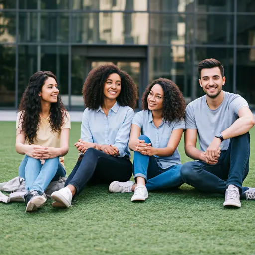 Happy Students